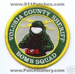 Volusia County Sheriff Bomb Squad (Florida)
Thanks to apdsgt for this scan.

