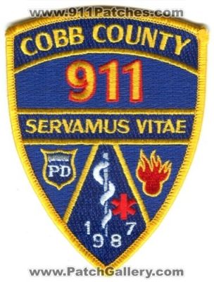 Cobb County 911 (Georgia)
Scan By: PatchGallery.com
Keywords: fire department police pd fd