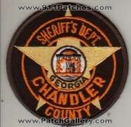 Chandler County Sheriff's Dept
Thanks to BlueLineDesigns.net for this scan.
Keywords: georgia sheriffs department