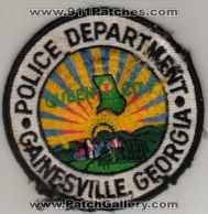 Gainesville Police Department
Thanks to BlueLineDesigns.net for this scan.
Keywords: georgia