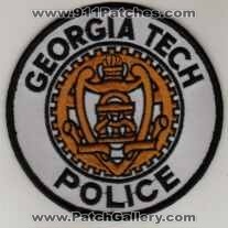 Georgia Tech Police
Thanks to BlueLineDesigns.net for this scan.
