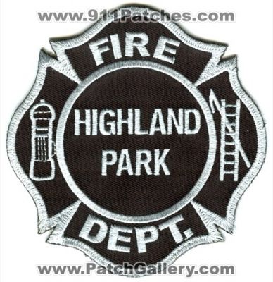 Highland Park Fire Department (Illinois)
Scan By: PatchGallery.com
Keywords: dept.
