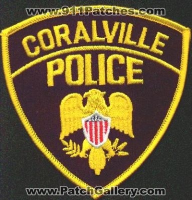 Coralville Police
Thanks to EmblemAndPatchSales.com for this scan.
Keywords: iowa