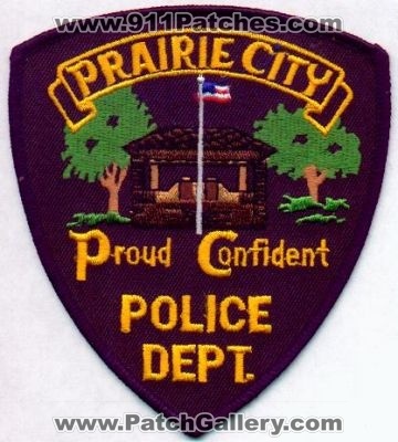 Prairie City Police Dept
Thanks to EmblemAndPatchSales.com for this scan.
Keywords: iowa department
