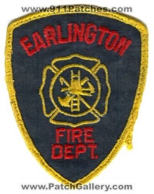 Earlington Fire Department (Kentucky)
Scan By: PatchGallery.com
Keywords: dept.