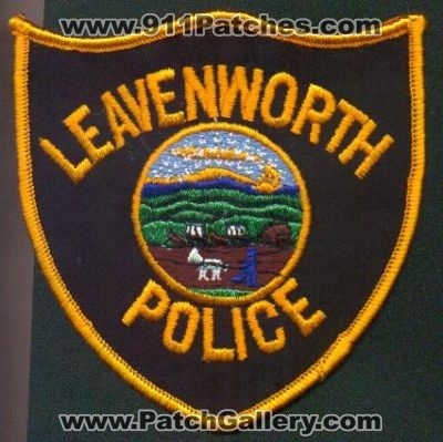 Leavenworth Police
Thanks to EmblemAndPatchSales.com for this scan.
Keywords: kansas