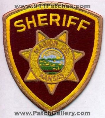 Marion County Sheriff
Thanks to EmblemAndPatchSales.com for this scan.
Keywords: kansas