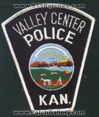 Valley Center Police
Thanks to EmblemAndPatchSales.com for this scan.
Keywords: kansas
