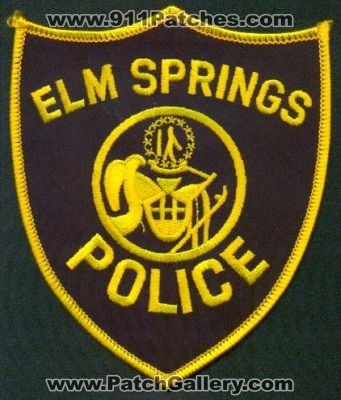 Elm Springs Police
Thanks to EmblemAndPatchSales.com for this scan.
Keywords: kentucky