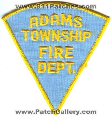 Adams Township Fire Department (Indiana)
Scan By: PatchGallery.com
Keywords: dept. twp.