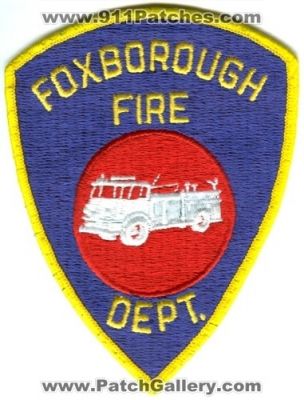 Foxborough Fire Department (Massachusetts)
Scan By: PatchGallery.com
Keywords: dept.