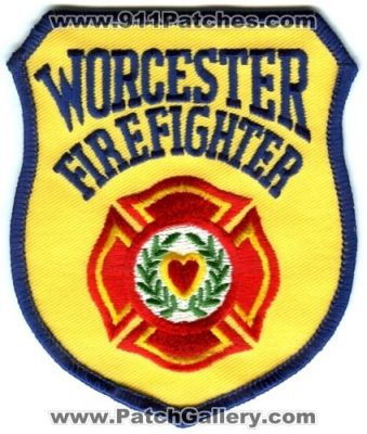 Worcester Fire Department FireFighter Patch (Massachusetts)
Scan By: PatchGallery.com
Keywords: dept. ff