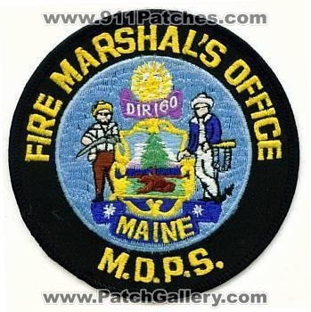 Maine Department of Public Safety Fire Marshal's Office (Maine)
Thanks to apdsgt for this scan.
Keywords: m.d.p.s. mdps marshals