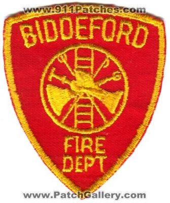 Biddeford Fire Department (Maine)
Scan By: PatchGallery.com
Keywords: dept
