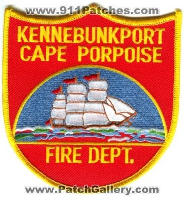 Kennebunkport Cape Porpoise Fire Department (Maine)
Scan By: PatchGallery.com
Keywords: dept.