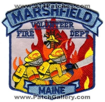 Marshfield Volunteer Fire Department (Maine)
Scan By: PatchGallery.com
Keywords: vol. dept.