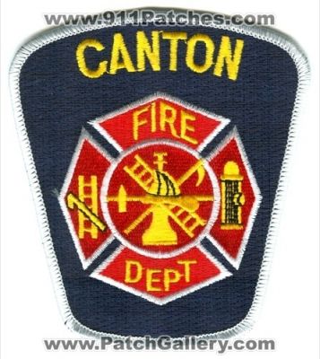 Canton Fire Department Patch (Michigan)
Scan By: PatchGallery.com
Keywords: dept.