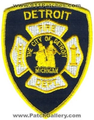 Detroit Fire Department Patch (Michigan)
Scan By: PatchGallery.com
Keywords: dept. the city of