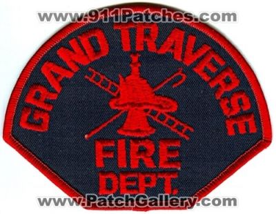 Grand Traverse Fire Department (Michigan)
Scan By: PatchGallery.com
Keywords: dept.