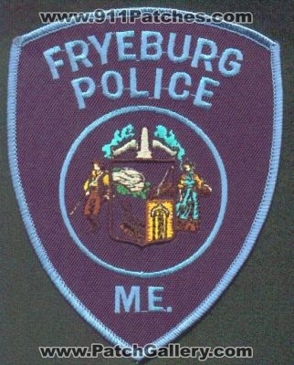 Fryeburg Police
Thanks to EmblemAndPatchSales.com for this scan.
Keywords: maine