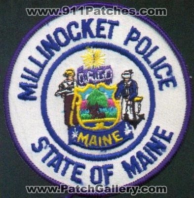 Millinocket Police
Thanks to EmblemAndPatchSales.com for this scan.
Keywords: maine