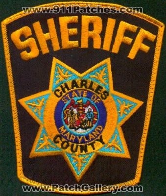 Charles County Sheriff
Thanks to EmblemAndPatchSales.com for this scan.
Keywords: maryland