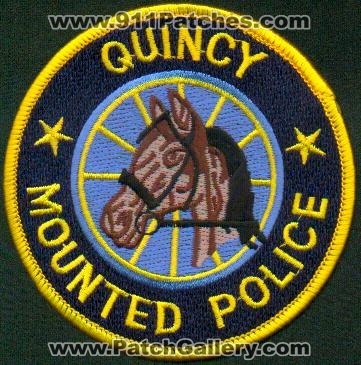 Quincy Police Mounted
Thanks to EmblemAndPatchSales.com for this scan.
Keywords: massachusetts