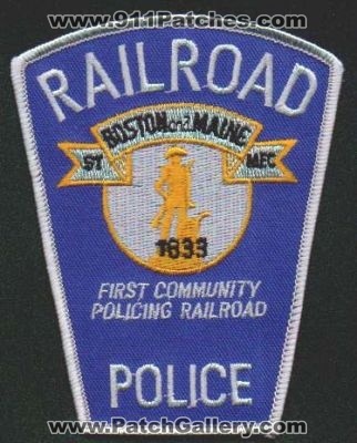 Boston & Maine Railroad Police
Thanks to EmblemAndPatchSales.com for this scan.
Keywords: massachusetts