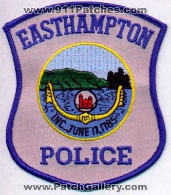 Easthampton Police
Thanks to EmblemAndPatchSales.com for this scan.
Keywords: massachusetts
