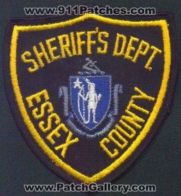 Essex County Sheriff's Dept
Thanks to EmblemAndPatchSales.com for this scan.
Keywords: massachusetts sheriffs department
