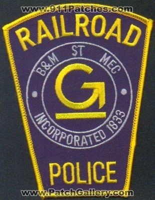 Guilford Railroad Police
Thanks to EmblemAndPatchSales.com for this scan.
Keywords: massachusetts b&m st mec