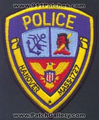 Hanover Police
Thanks to EmblemAndPatchSales.com for this scan.
Keywords: massachusetts