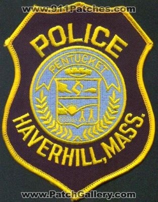 Haverhill Police
Thanks to EmblemAndPatchSales.com for this scan.
Keywords: massachusetts