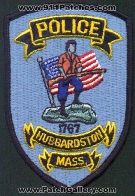 Hubbardston Police
Thanks to EmblemAndPatchSales.com for this scan.
Keywords: massachusetts