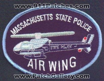 Massachusetts State Police Air Wing
Thanks to EmblemAndPatchSales.com for this scan.
Keywords: helicopter