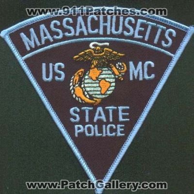 Massachusetts State Police USMC
Thanks to EmblemAndPatchSales.com for this scan.
Keywords: united state marine corps