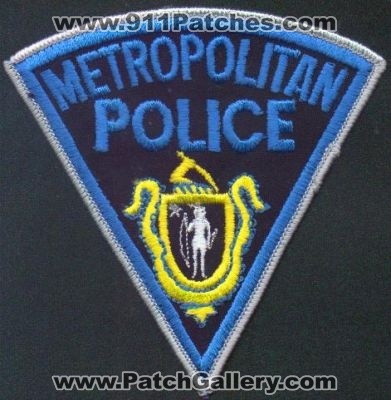 Metropolitan Police
Thanks to EmblemAndPatchSales.com for this scan.
Keywords: massachusetts