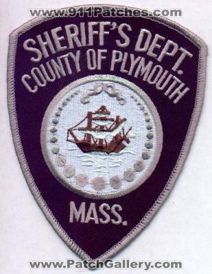 Plymouth County Sheriff's Dept
Thanks to EmblemAndPatchSales.com for this scan.
Keywords: massachusetts sheriffs department