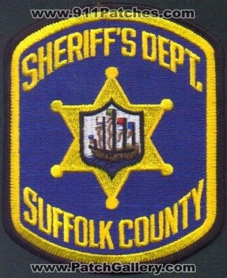 Suffolk County Sheriff's Dept
Thanks to EmblemAndPatchSales.com for this scan.
Keywords: massachusetts sheriffs department