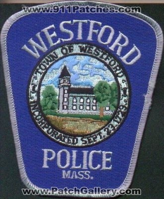 Westford Police
Thanks to EmblemAndPatchSales.com for this scan.
Keywords: massachusetts town of