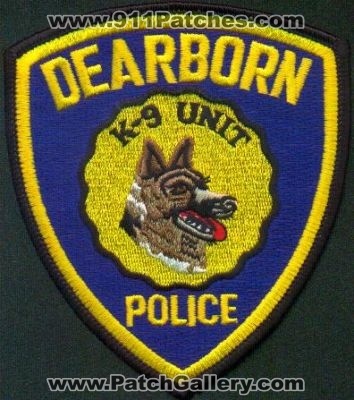 Dearborn Police K-9 Unit
Thanks to EmblemAndPatchSales.com for this scan.
Keywords: michigan k9