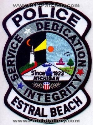 Estral Beach Police
Thanks to EmblemAndPatchSales.com for this scan.
Keywords: michigan