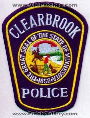 Clearbrook Police
Thanks to EmblemAndPatchSales.com for this scan.
Keywords: minnesota