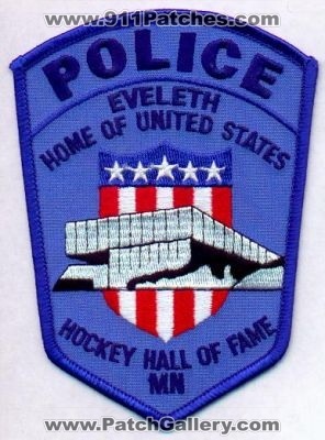 Eveleth Police
Thanks to EmblemAndPatchSales.com for this scan.
Keywords: minnesota