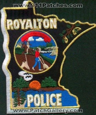 Royalton Police
Thanks to EmblemAndPatchSales.com for this scan.
Keywords: minnesota