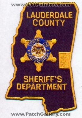 Lauderdale County Sheriff's Department
Thanks to EmblemAndPatchSales.com for this scan.
Keywords: mississippi sheriffs