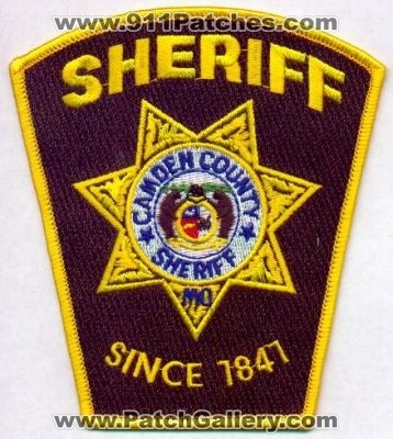 Camden County Sheriff
Thanks to EmblemAndPatchSales.com for this scan.
Keywords: missouri