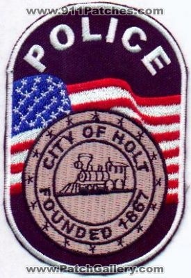 Holt Police
Thanks to EmblemAndPatchSales.com for this scan.
Keywords: missouri city of