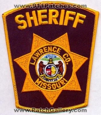 Lawrence County Sheriff
Thanks to EmblemAndPatchSales.com for this scan.
Keywords: missouri
