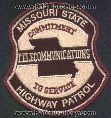 Missouri State Highway Patrol Telecommunications
Thanks to EmblemAndPatchSales.com for this scan.
Keywords: police